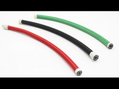 Tuyau lisse couvert en nylon de PTFE tressé par solides solubles