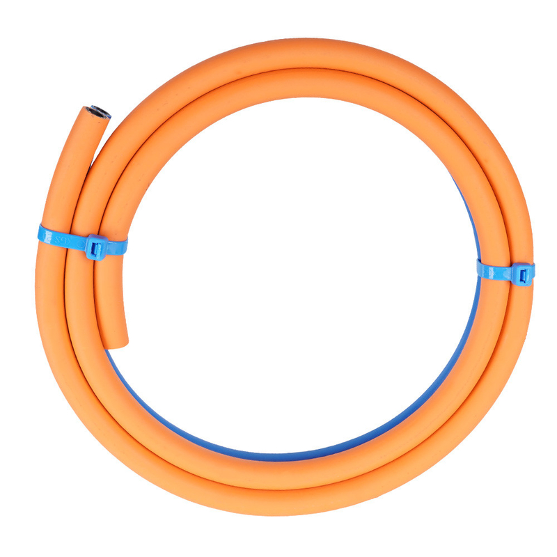 Grade T réducteur résistant à l'usure tuyau de soudage jumeau orange 3/8' bleu 1/4'