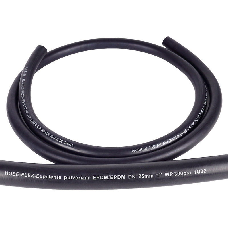Fabrique de haute qualité de lavage d'automobile ID 1/2 '' Noir tuyau en caoutchouc EPDM
