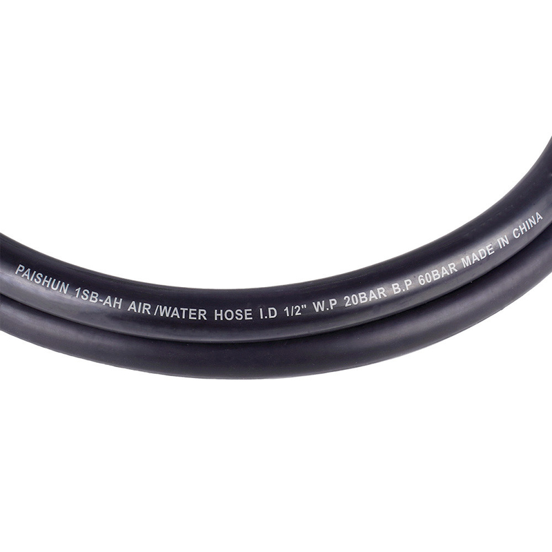 Fabrique de haute qualité de lavage d'automobile ID 1/2 '' Noir tuyau en caoutchouc EPDM