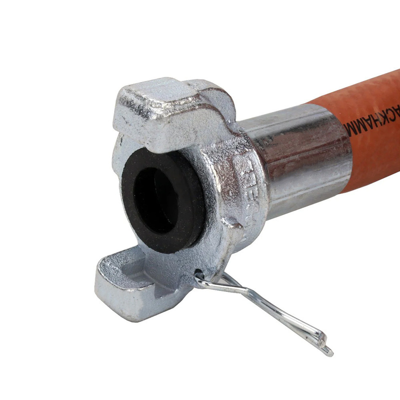50/100 mètres 1 pouce usine rouge durable anti-âge multi-plié EPDM Air Jackhammer tuyau composé compresseur électrique perceuse