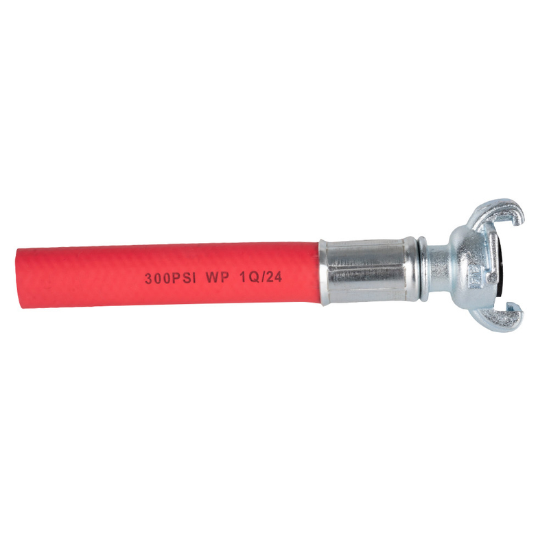 3/4 pouces d'usine rouge jaune anti-âge flexible multi-plié EPDM Air Jackhammer compresseur électrique perceuse tuyau en caoutchouc