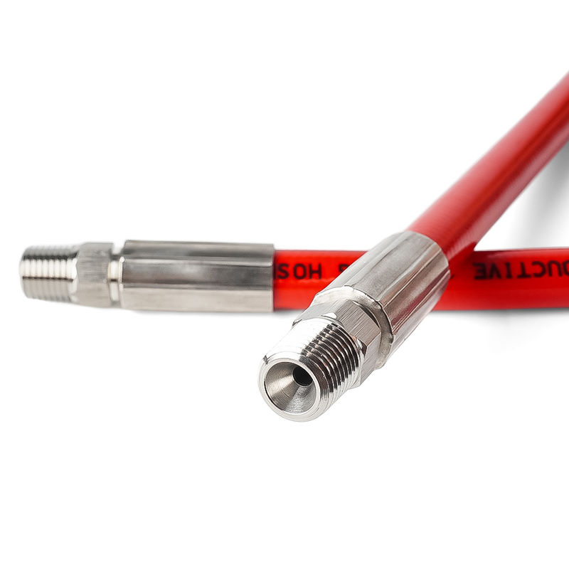 tuyau hydraulique thermoplastique de remplissage de GNC à haute pression avec revêtement résistant à l'abrasion et conception légère pour les opérations hydrauliques