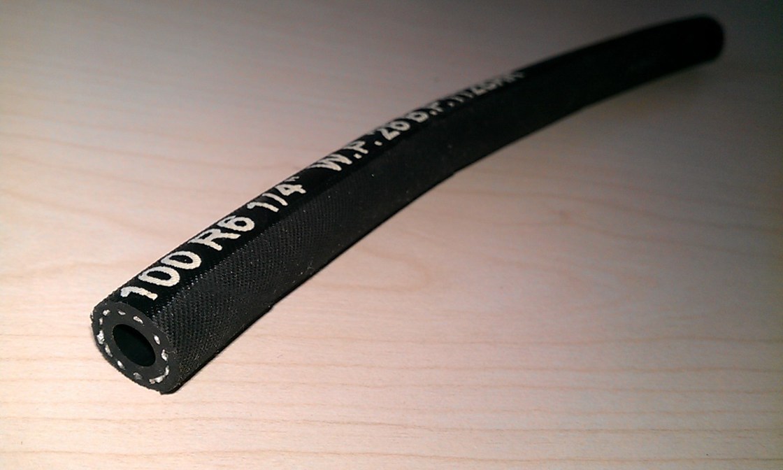 tuyau hydraulique d'huile SAE 100R6 flexible pour les conduites de lubrification et de retour