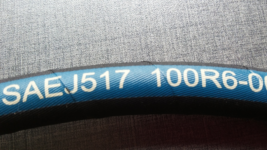 tuyau hydraulique d'huile SAE 100R6 flexible pour les conduites de lubrification et de retour