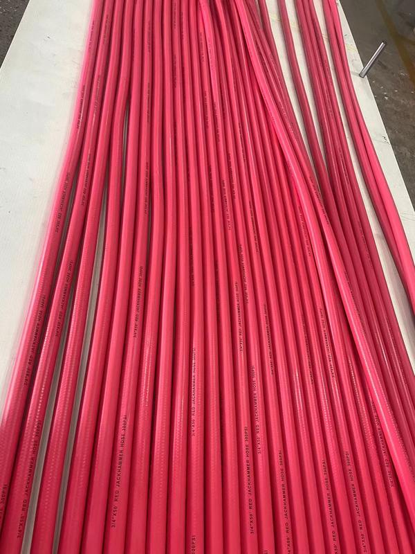 Tuyau à air pour marteau-piqueur – Tuyau en caoutchouc robuste pour outils pneumatiques, applications de construction et industrielles | 300 PSI nominal