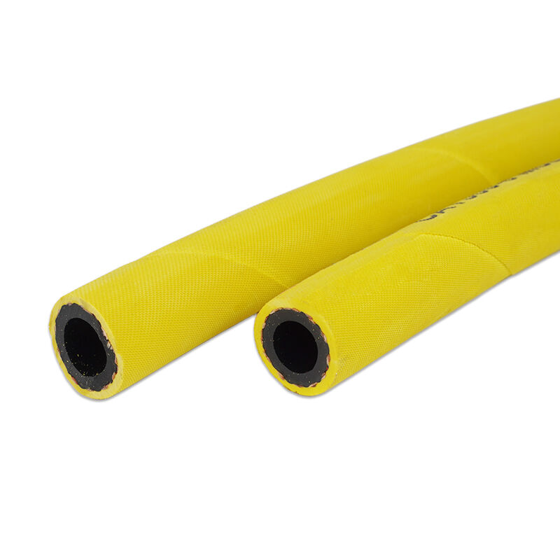 Tuyau polyvalent tressé en textile haute résistance pour l'exploitation minière - Résistant à l'huile et aux intempéries avec une large plage de températures pour un usage industriel