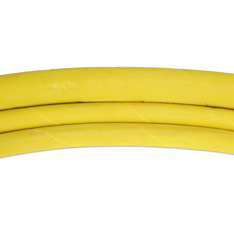 Tuyau industriel polyvalent en caoutchouc pour équipements miniers avec tube en nitrile résistant à l'huile et renfort textile haute résistance