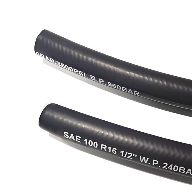 SAE 100R16 tuyau hydraulique ultra-flexible pour systèmes hydrauliques de chargeurs à rayon de flexion étroit
