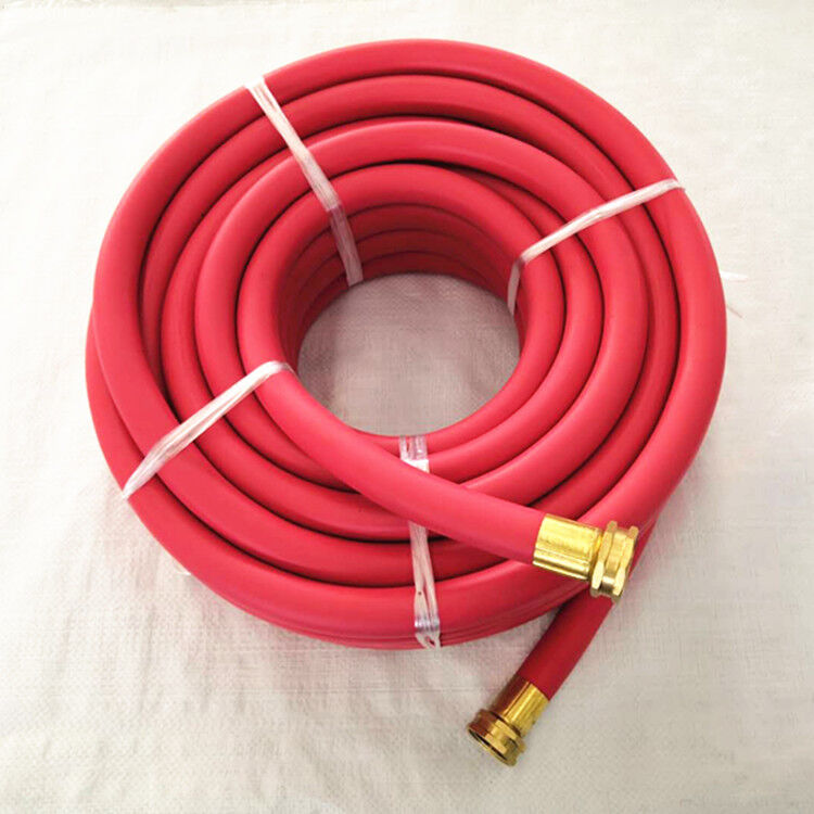 5/8 pouces Résistance au vieillissement Haute flexibilité Non-conducteur EPDM caoutchouc tuyau de jardin d'eau avec raccords GHT