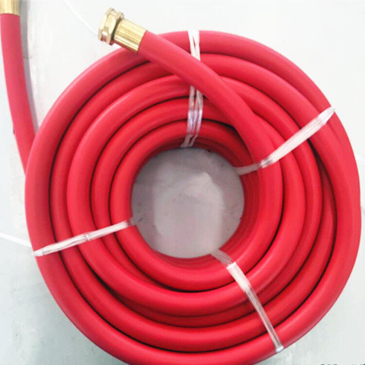 5/8 pouces Résistance au vieillissement Haute flexibilité Non-conducteur EPDM caoutchouc tuyau de jardin d'eau avec raccords GHT