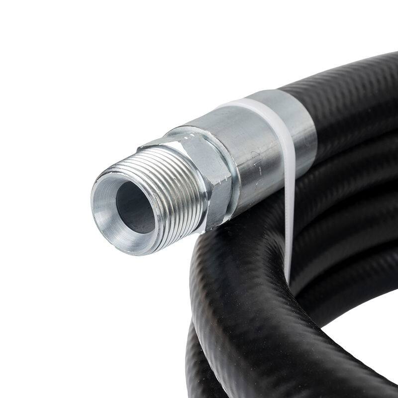 Ensemble de tuyaux flexibles de haute qualité pour une station-service (interface de 6 mm à 1 pouce) ‡ adapté à l'aspiration et au transfert d'essence/diesel.