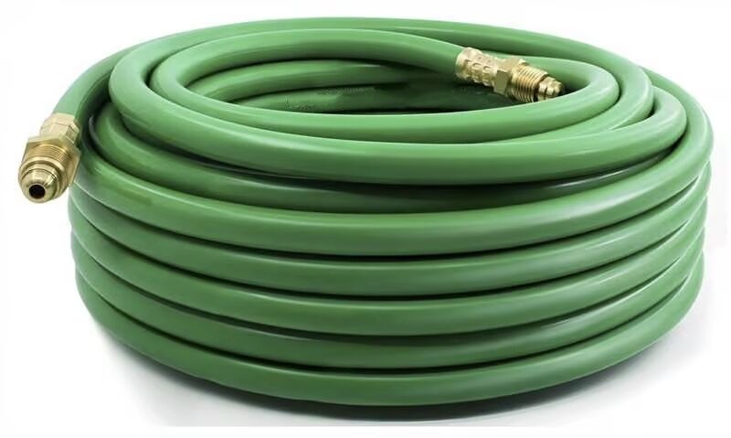 Assemblage de tuyaux à gaz d'argon EPDM 50FT pour régulateurs de soudage TIG MIG