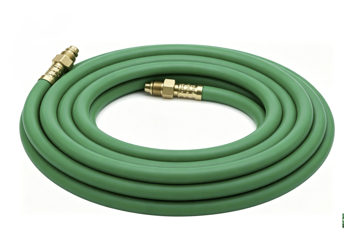 Assemblage de tuyaux à gaz d'argon EPDM 50FT pour régulateurs de soudage TIG MIG