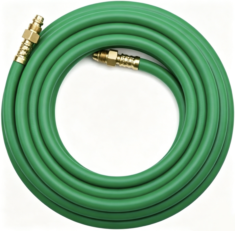 Assemblage de tuyaux à gaz d'argon EPDM 50FT pour régulateurs de soudage TIG MIG