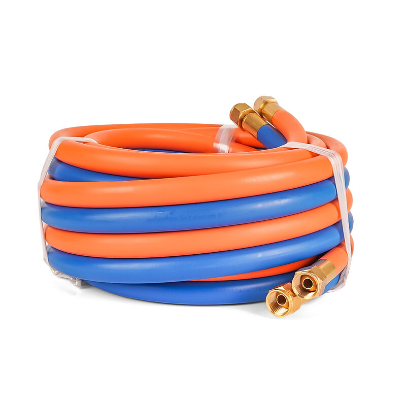 Assemblage de tuyaux de soudage à LPG à double oxygène.