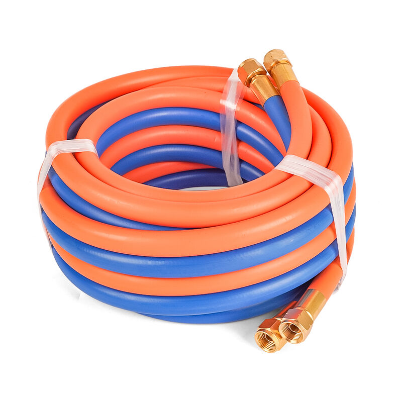 Assemblage de tuyaux de soudage à LPG à double oxygène.