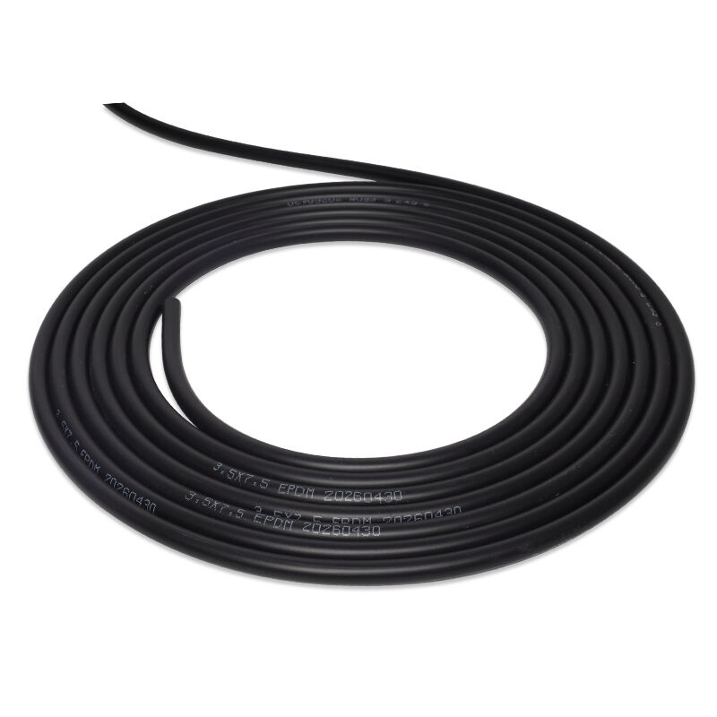 Tuyau en caoutchouc EPDM de 3,5 mm de diamètre intérieur pour système de lave-glace, durable, résistant au vieillissement, OEM disponible