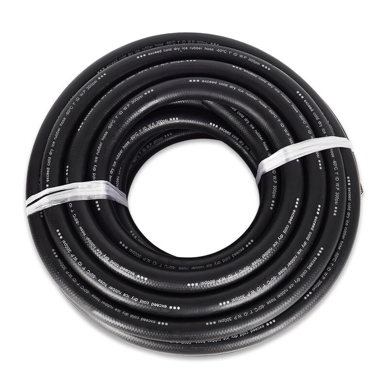 Tuyau de glace sèche durable DN25 pour la logistique de la chaîne du froid et le transport alimentaire