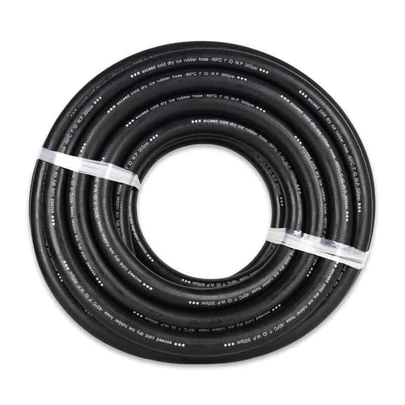 1/4 ~ 1 pouce de tuyau de glace sèche pour le nettoyage industriel et les équipements de soufflage