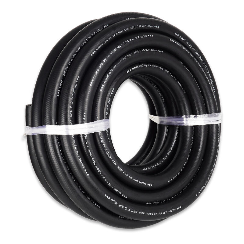 1/4 ~ 1 pouce de tuyau de glace sèche pour le nettoyage industriel et les équipements de soufflage